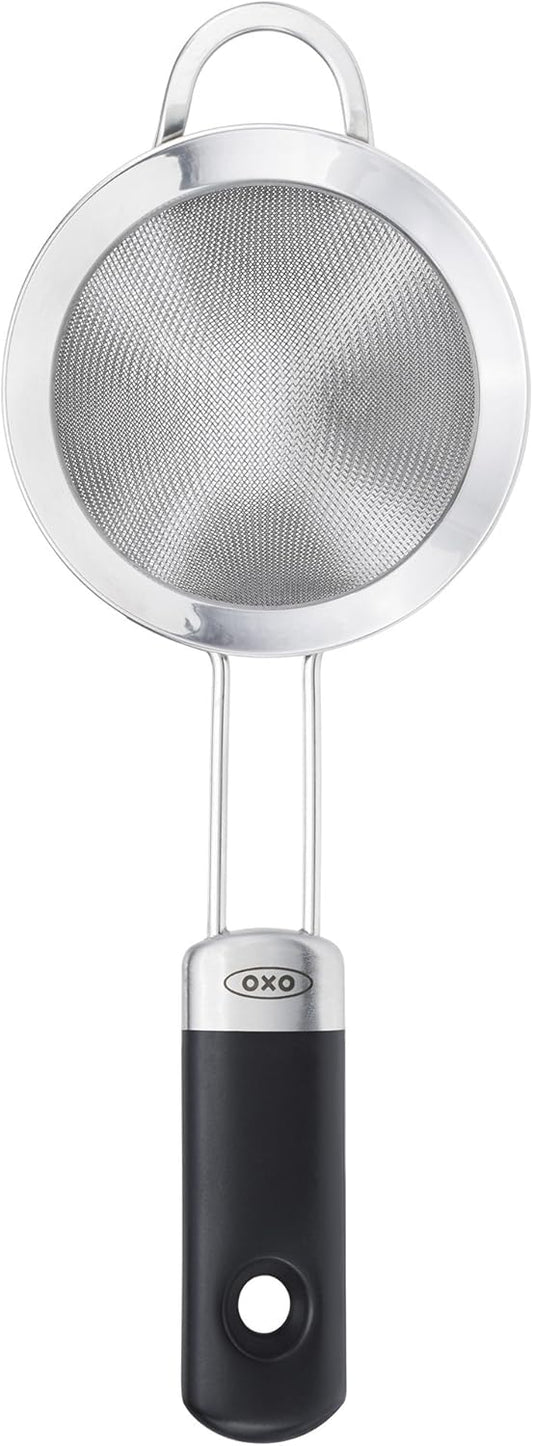 Fine Mesh Cocktail Strainer, Stainless Steel