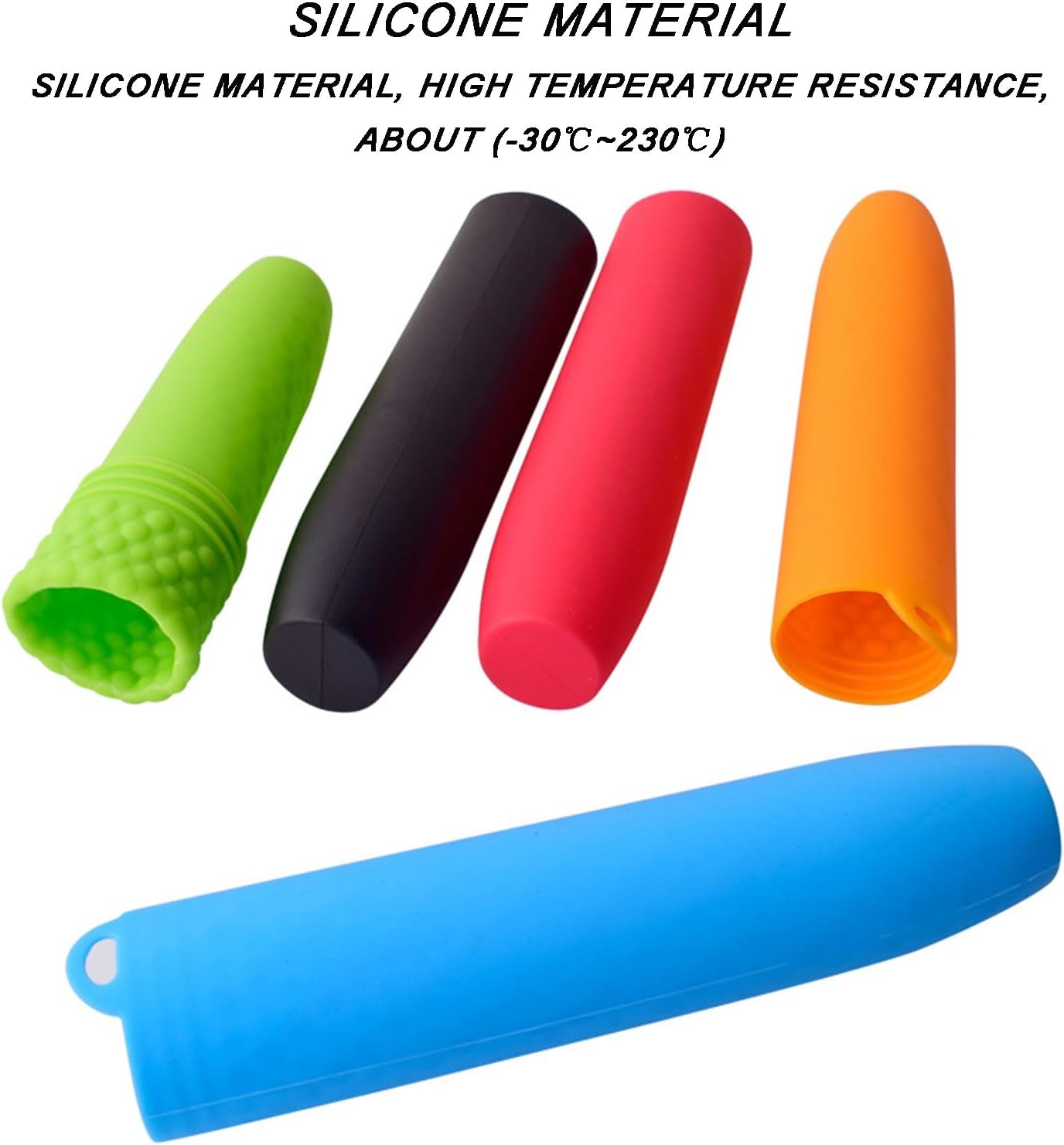 6 Pcs Silicone Garlic Peeler Tube, Garlic Peeler Skin Remover Roller - Skin Remover Garlic Roller Peeling Tube Tool for Useful Kitchen Tools(A)