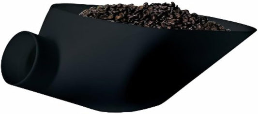 Kilo Bean Scale Scoop, Black, 1 Kilo / 2.2 lb Coffee Bean Scoop | Retail coffee bagging