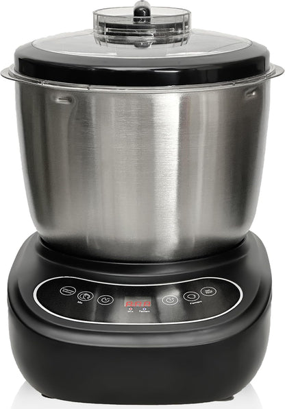 Dough Mixer 7.4QT Large Capacity Electric Dough Maker with Ferment Function for Baking Bread Dough&Pizza Dough - Dough whisk 304 Stainless Steel Blender Add water/seasoning with Top Small Window