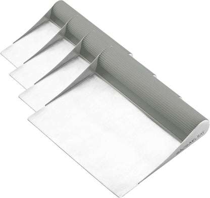 Rachael Ray Tools and Gadgets Stainless Steel Pastry Scraper / Bench Scrape / Kitchen Tool for Baking and Cooking / Dishwasher Safe, Red