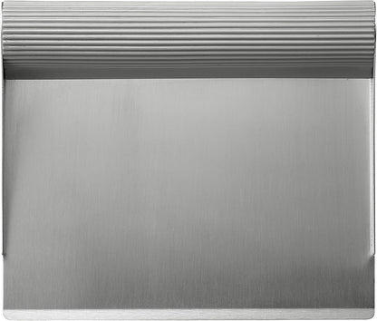 Rachael Ray Tools and Gadgets Stainless Steel Pastry Scraper / Bench Scrape / Kitchen Tool for Baking and Cooking / Dishwasher Safe, Red