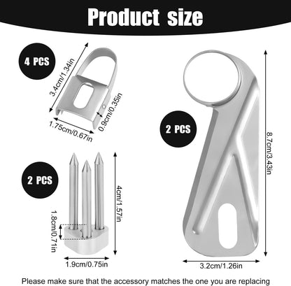 8pcs Apple Peeler Replacement Accessories, Fruit Peeler Machine Blade
