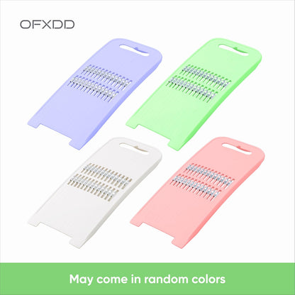 Julienne and Korean Carrot Salad Grater - Kitchen Hand Vegetable Grater - Carrot Plastic Shredder