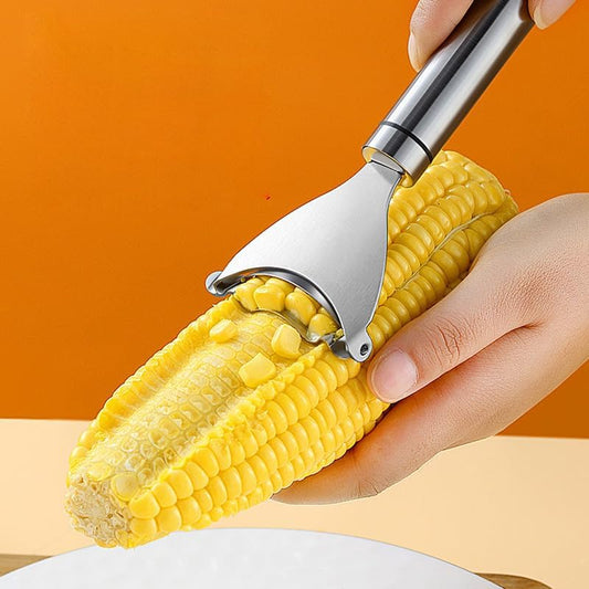 2 pcs Stainless Steel Corn Stripper Thresher Kitchen Gadget