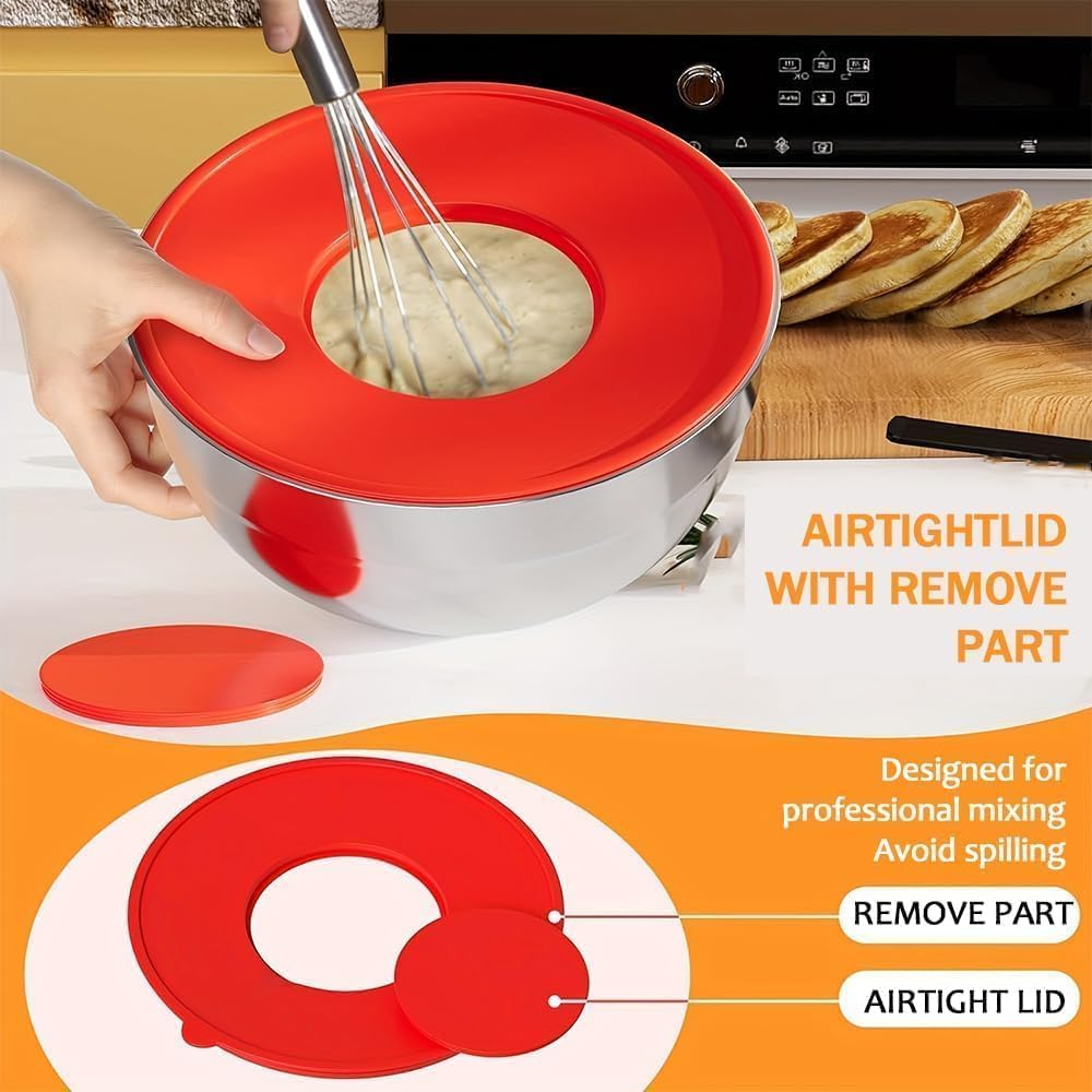 Mixing Bowls with Lids Set(Colorful-7 Sizes)
