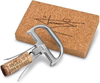 ® Two Part Wine Cork Removal Device | Removes Older Corks, Removes Fragile Corks, Extracts Corks Whole and Intact