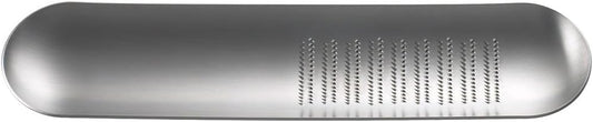 Eatoko AS0012 Oros Grater, Silver, Width 1.8 x Depth 7.9 x Height 0.4 inches (4.5 x 20 x 1 cm)