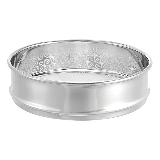 35 Mesh Lab Sieve, 8" Diameter Test Sieve 304 Stainless Steel Wire Cloth (0.5mm) for Industrial Laboratory