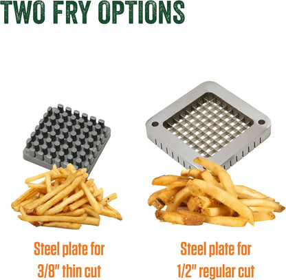 Products French Fry Cutter for Potatoes and Vegetables, Cast Iron