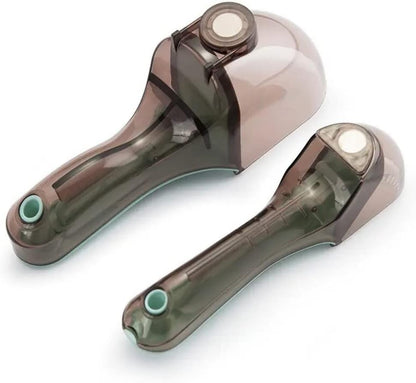 Adjustable Cube Measuring Spoons Set (Aqua Blue)