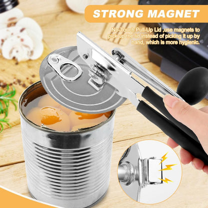 Commercial Can Opener Heavy Duty, Manual Crank Can Opener for Large Cans