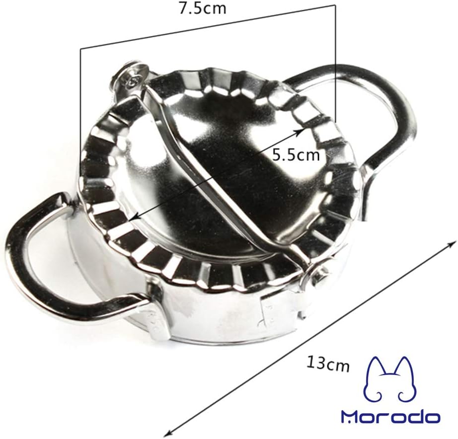 9cm Dumplings Pierogies Potstickers Rapid Making Tool Set (1×Dumpling Skin Maker & 2×Dumpling molds)