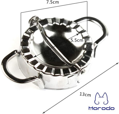 9cm Dumplings Pierogies Potstickers Rapid Making Tool Set (1×Dumpling Skin Maker & 2×Dumpling molds)