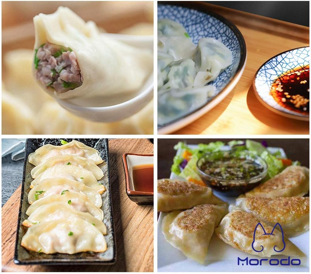 9cm Dumplings Pierogies Potstickers Rapid Making Tool Set (1×Dumpling Skin Maker & 2×Dumpling molds)