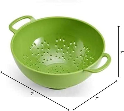 6 in. W Assorted Plastic Mini Colander