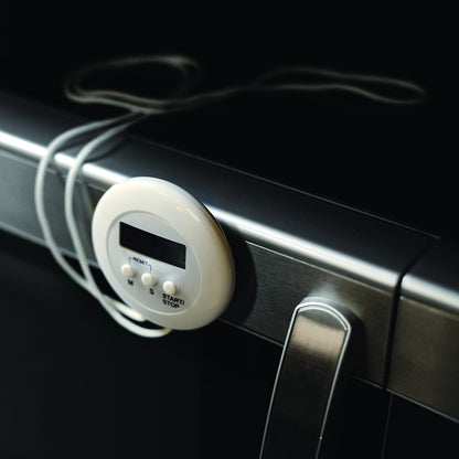White Digital Timer On A Rope, One Size