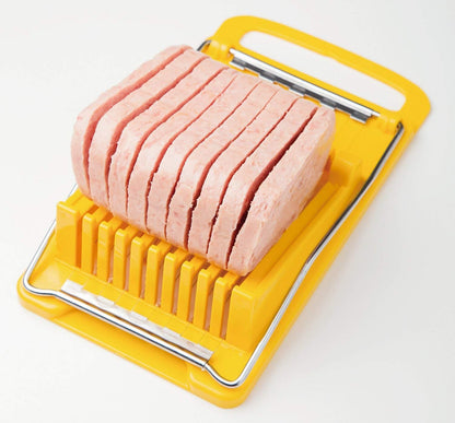 Convenient Kitchen Luncheon Meat Spam Cheese Slicer Quality Stainless Steel Wire Slicer BPA Free Made in Japan
