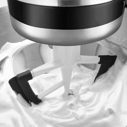 Flex Edge Beater Compatible With KitchenAid 4.5/5 Qt Tilt-Head Mixers,White