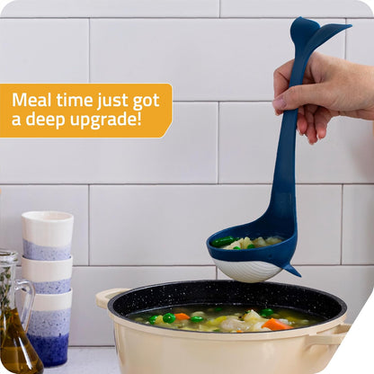 Souper Tail Soup Ladle - Ideal for Cooking, Serving Soup, Stew, and more – Fun and Decorative Ladle Spoon during Meals or Gatherings