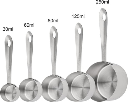 Copper Plate Measuring Cups and Spoons Set of 12, Copper Measuring Cups and Spoons Set with Leveler, Stainless Steel Measuring Spoons & Cups for Dry & Liquid Ingredients During Kitchen&Baking
