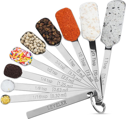 Copper Plate Measuring Cups and Spoons Set of 12, Copper Measuring Cups and Spoons Set with Leveler, Stainless Steel Measuring Spoons & Cups for Dry & Liquid Ingredients During Kitchen&Baking
