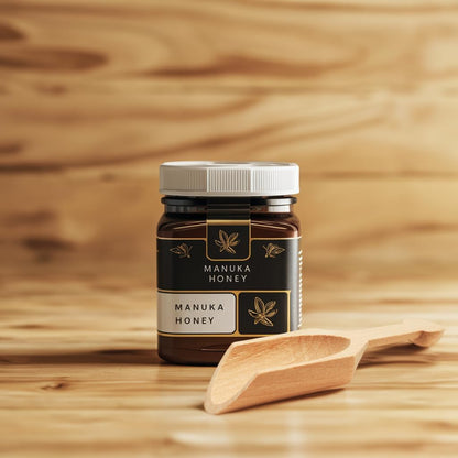 Small Wooden Teaspoon Scoops for Food Canisters & Jars, Teaspoon Measuring Spoons, Mini Wood Coffee scoop for Ground Coffee Bath Salts Manuka Honey & Laundry Powder, Pack of 25 Scoopers