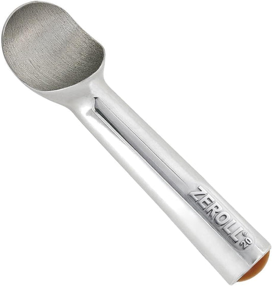 Size 20, in Silver 1020 Original Ice Cream Unique Liquid Filled Heat Conductive Handle Simple One Piece Aluminum Design Easy Release 40 Scoops per, 2-Ounce