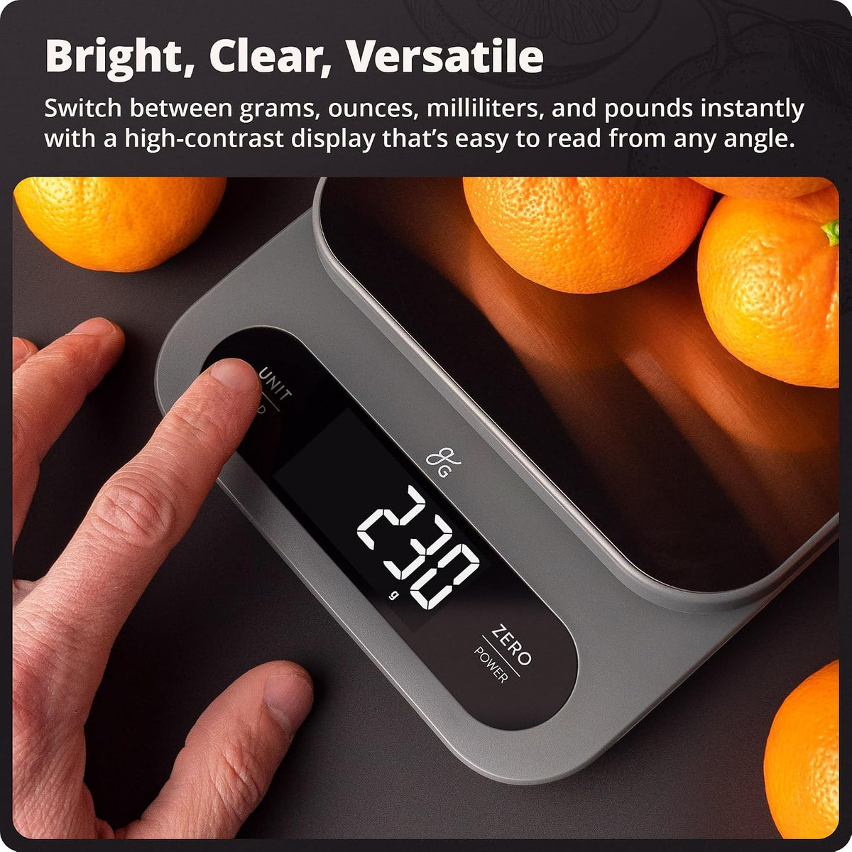 Digital Food Scale for Kitchen & Baking, 22lb High Capacity