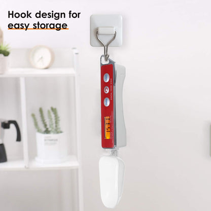 Spoon Scale, Digital Spoon Scale Electronic Measuring Spoon Scale Household Kitchen Spoon Scale Food Scale with Tare Function Capacity 0.05g to 500g Support Unit g/oz/gn/ct/