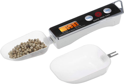 Spoon Scale, Digital Spoon Scale Electronic Measuring Spoon Scale Household Kitchen Spoon Scale Food Scale with Tare Function Capacity 0.05g to 500g Support Unit g/oz/gn/ct/