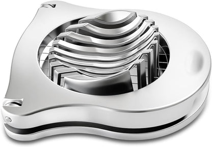 3 in 1 Egg Slicer, Egg Cutter Egg dicer for Boiled Eggs -Stainless Steel Wire with 3 Slicing Styles
