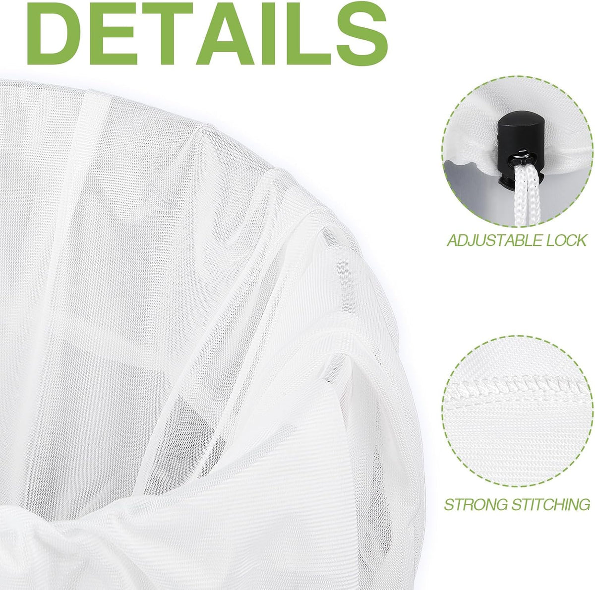 10 Pack Brew Bags Reusable Fine Mesh Strainer Cloth Filters Large