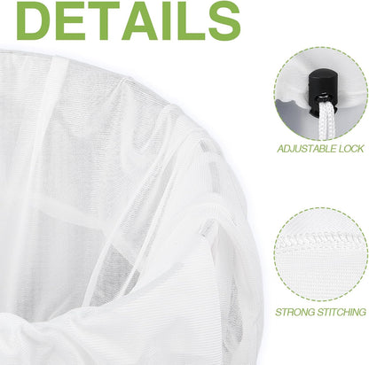 10 Pack Brew Bags Reusable Fine Mesh Strainer Cloth Filters Large