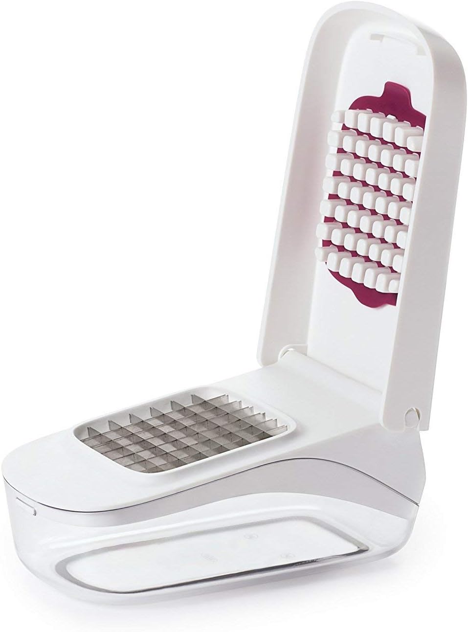 Vegetable Chopper with Container, Fruit Cheese Food Shredder Machine, Onion Potato Carrot Cabbage Veggie Cutter, Effortless for Restraurant, Kitchen Multifunctional Tool, Hand Held