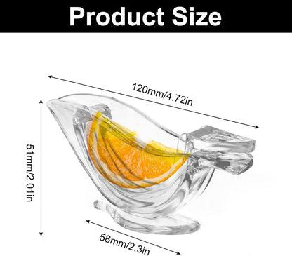 2Pcs Manual Lemon Slice Squeezer Lemon Juicer