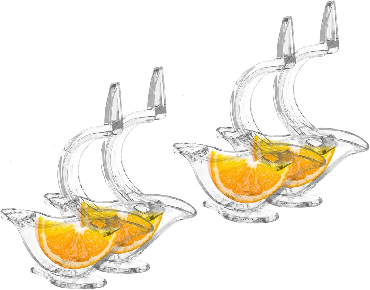 2Pcs Manual Lemon Slice Squeezer Lemon Juicer