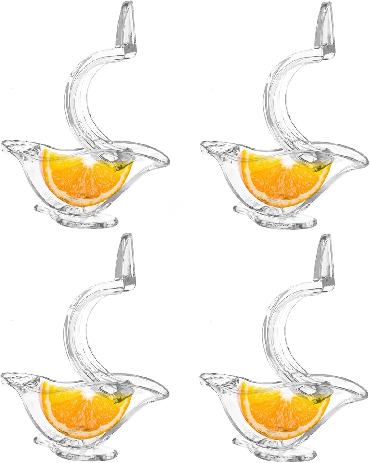 2Pcs Manual Lemon Slice Squeezer Lemon Juicer