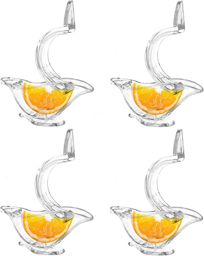 2Pcs Manual Lemon Slice Squeezer Lemon Juicer