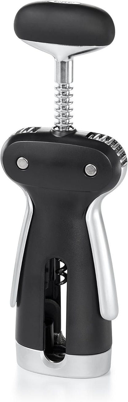 Steel Winged Corkscrew with Removable Foil Cutter