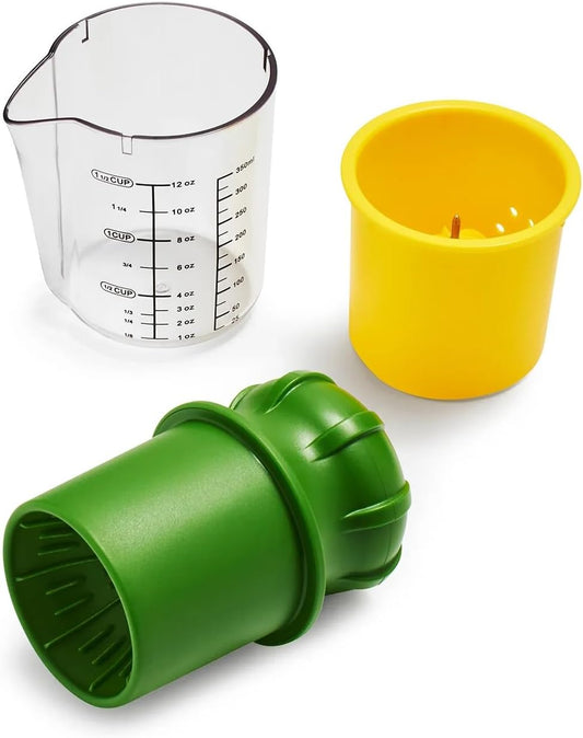 Twist Action Lemon & Lime Juicer, Clear
