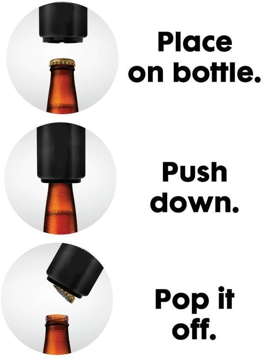 Automatic Bottle Opener, No Cap Can Escape