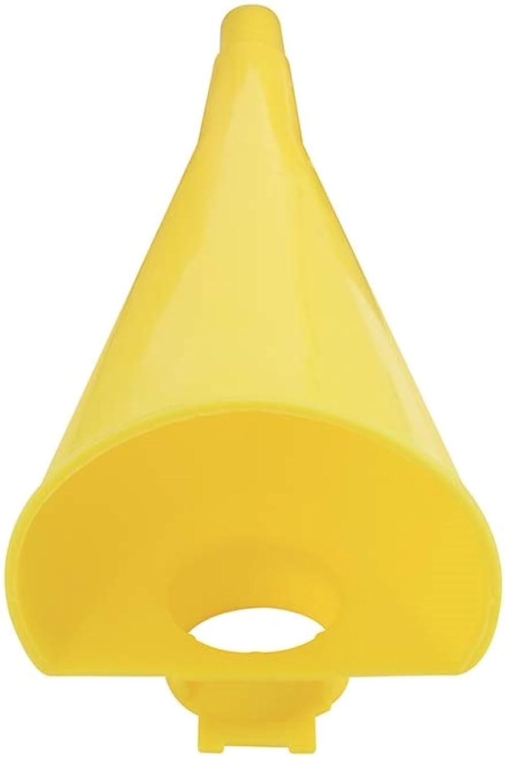 Plastic Funnel for Type I Metal Safety Cans, 5"x 7"x 12" | Made of Chemically Resistant High-Density Polyethylene, Yellow, Made in the USA, F15FUN