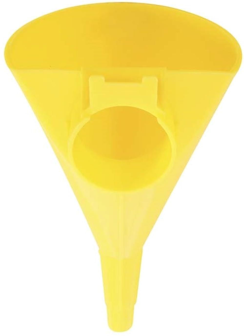 Plastic Funnel for Type I Metal Safety Cans, 5"x 7"x 12" | Made of Chemically Resistant High-Density Polyethylene, Yellow, Made in the USA, F15FUN