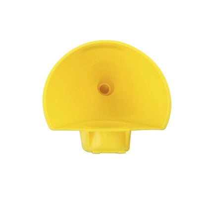 Plastic Funnel for Type I Metal Safety Cans, 5"x 7"x 12" | Made of Chemically Resistant High-Density Polyethylene, Yellow, Made in the USA, F15FUN