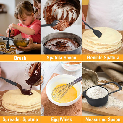 Mixing Bowls with Lids Set - 7 Pcs Stainless Steel Mixing Bowls Non-Slip Silicone Base Mixing Bowl Set for Kitchen with 3 Grater Attachments