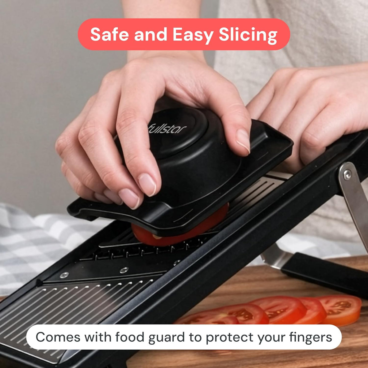 Stainless Steel Mandoline & Julienne Cutter