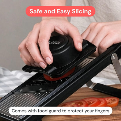Stainless Steel Mandoline & Julienne Cutter