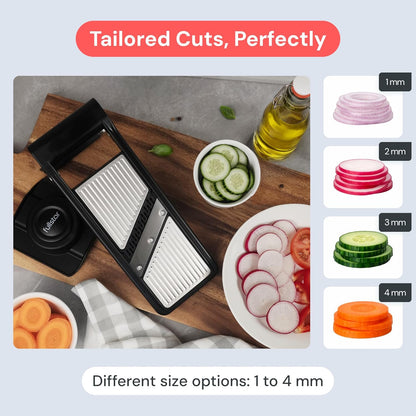 Stainless Steel Mandoline & Julienne Cutter