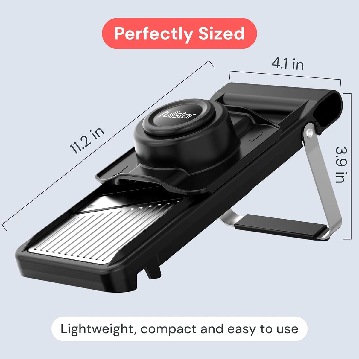 Stainless Steel Mandoline & Julienne Cutter